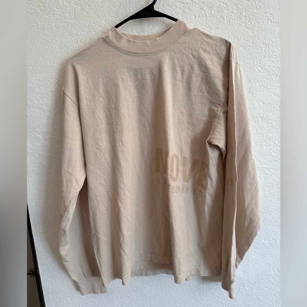 BuffBunny Cream Long Sleeve Top